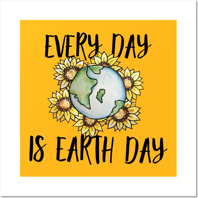 Every day is earth day Wall Art by bubbsnugg